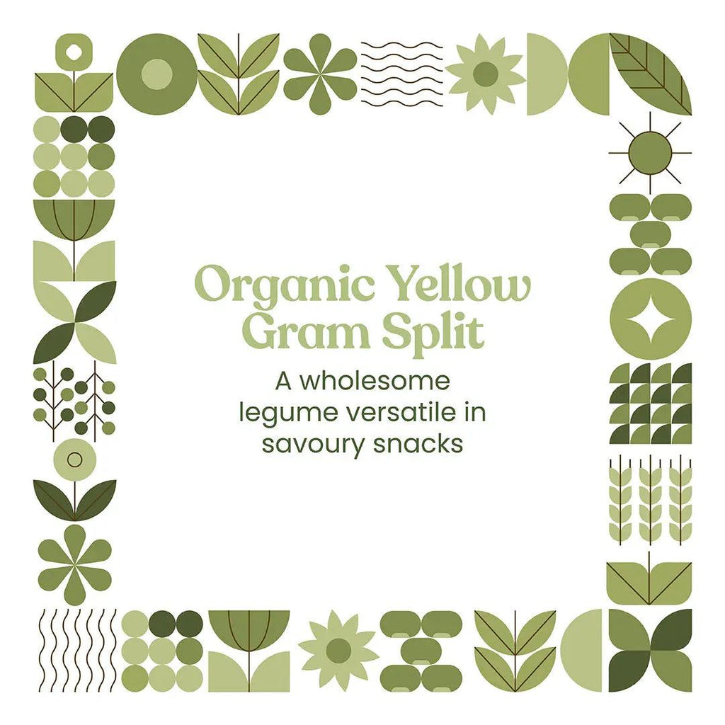 Bharat Vedica Organic Yellow Gram Split - Organic Moong Dal - Distacart