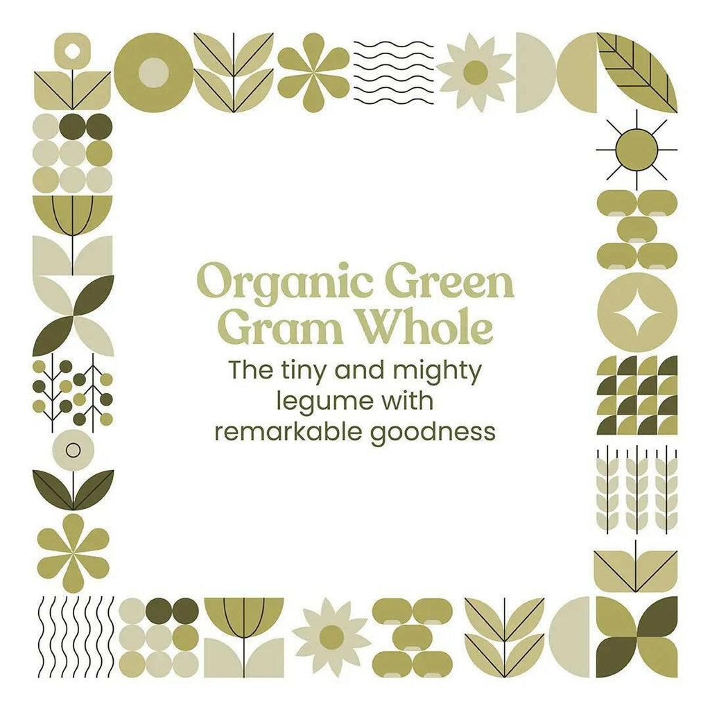 Bharat Vedica Organic Green Gram Whole - Organic Moong Dal Sabut - Distacart