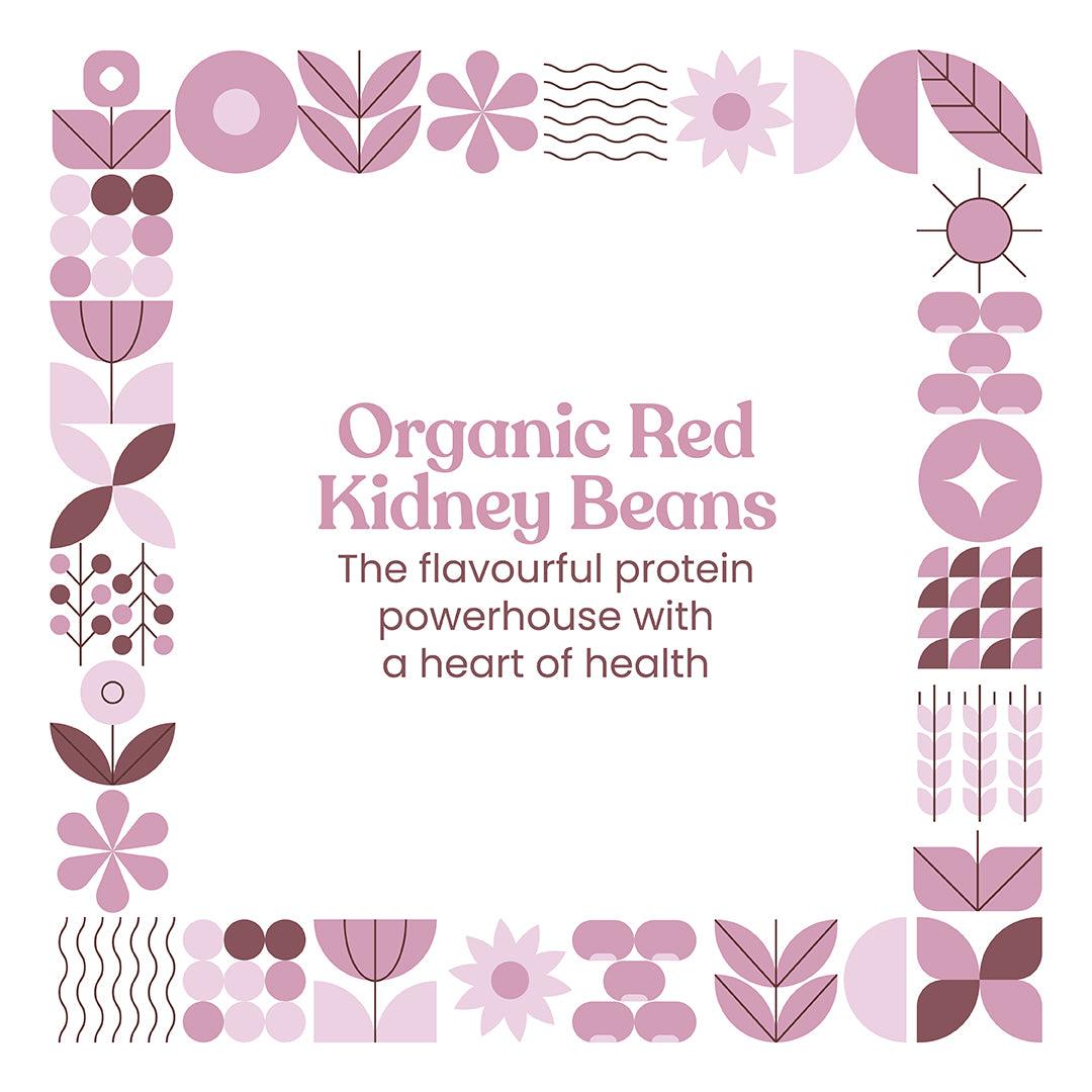 Bharat Vedica Organic Red Kidney Beans - Organic Rajma Red - Distacart