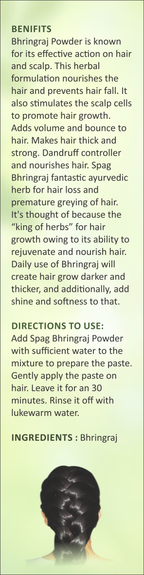 Spag Herbals Premium Bhringraj Powder