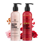 Botanic Hearth Garden Rose Vitamin E & British Rose Almond BodyWash