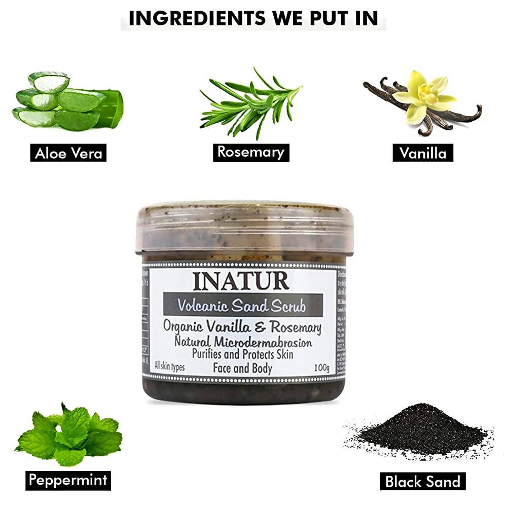 Inatur Volcanic Sand Scrub