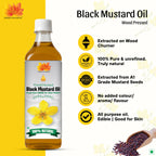 Dorjee Wellness Wood Pressed Black Mustard Oil - Distacart