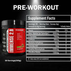 Nutracology Immense 2.0 Pre-Workout For Performance Strength & Energy Boost - Distacart