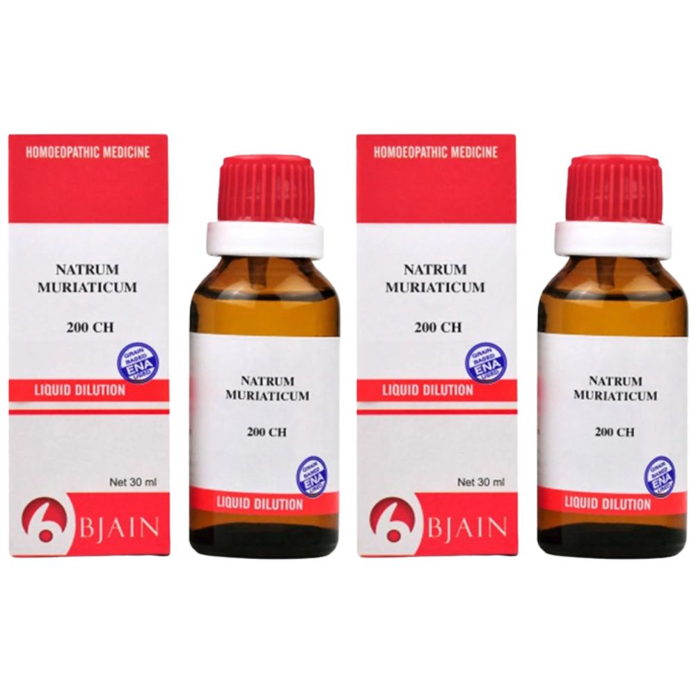 Bjain Homeopathy Natrum Muriaticum Dilution - Distacart