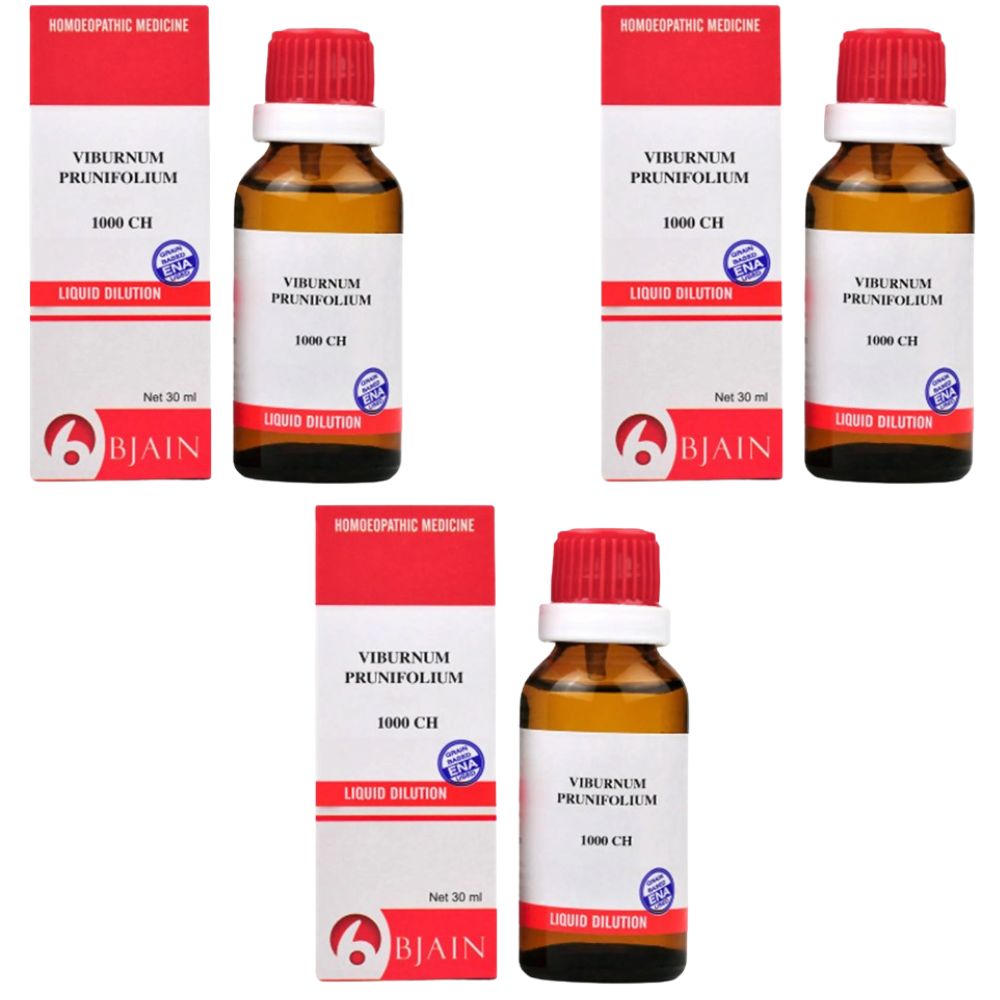 Bjain Homeopathy Viburnum Prunifolium Dilution - Distacart