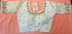 Kia Fashions Off-White Cotton Silk Hand Embroidered Readymade Blouse - Distacart