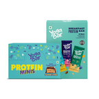 Yoga Bar Protein Variety Pack, Breakfast Protein Bars & Choco Peanut Butter Minis - Distacart