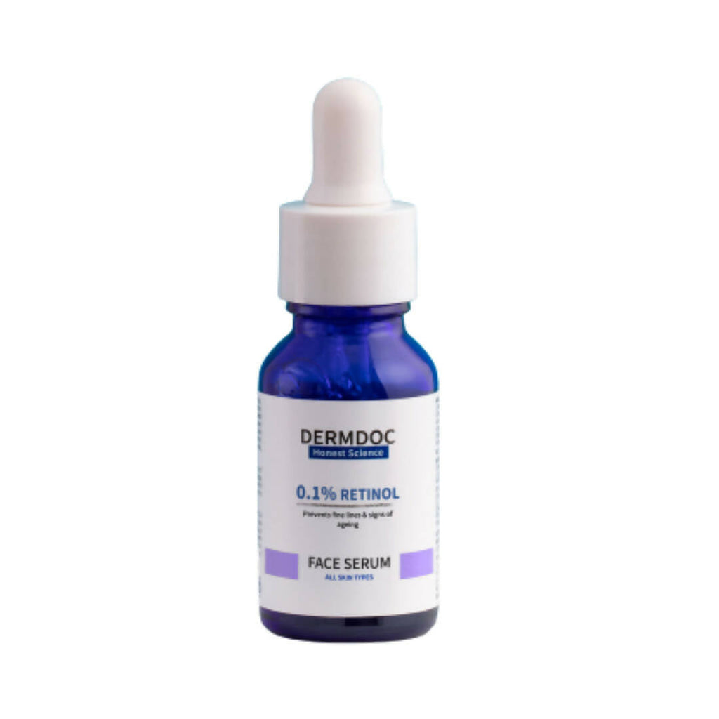Dermdoc 0.1% Retinol Face Serum, Anti Ageing For All Skin Types