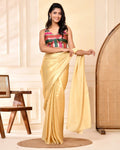 Amodini Designer Studio Zari Brocade Sleeveless Padded Blouse