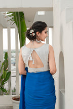 Amodini Designer Studio Women Embellished Sweetheart Neck Saree Blouse - Distacart