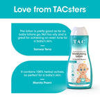 TAC - The Ayurveda Co. Baby Body Lotion for Gentle Moisturization & Nourishment