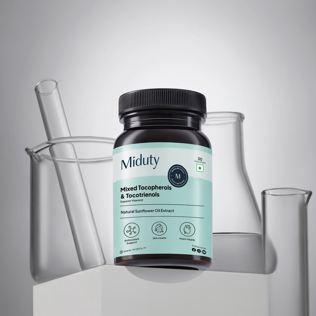 Miduty by Palak Notes Mixed Tocopherols & Tocotrienols Capsules