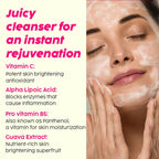 PLIX The Plant Fix 10% Vitamin C Guava Combo - Juicy Cleanser and Face Serum