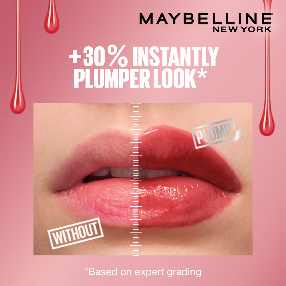 Maybelline New York Lifter Plump - Plumping Lip Gloss - Hot Chili