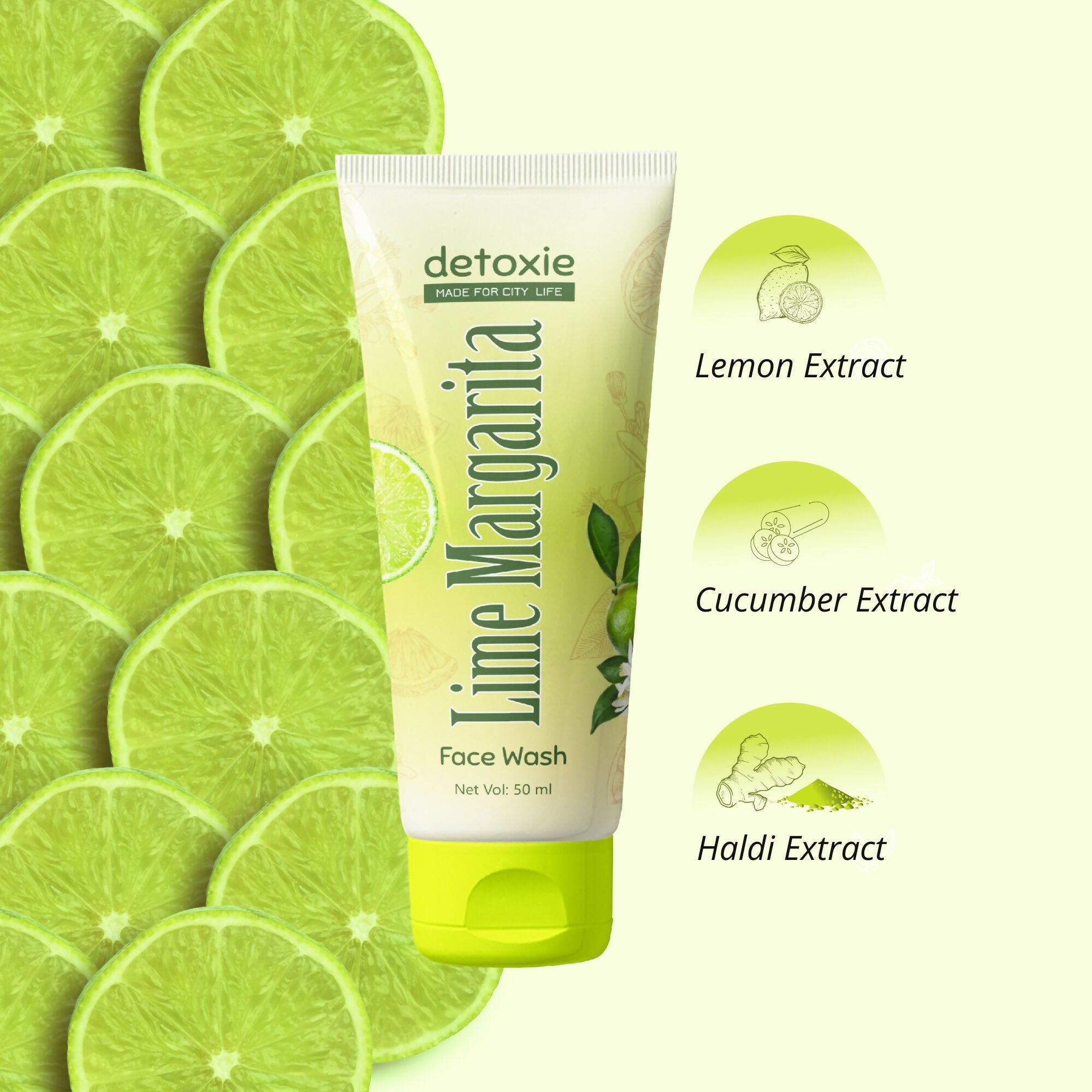 Detoxie Lime Margarita Face Wash
