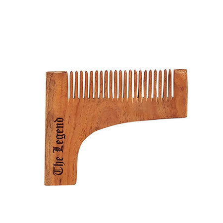 The Legend Organic Pure Neem Wood Comb For Beard Sharping