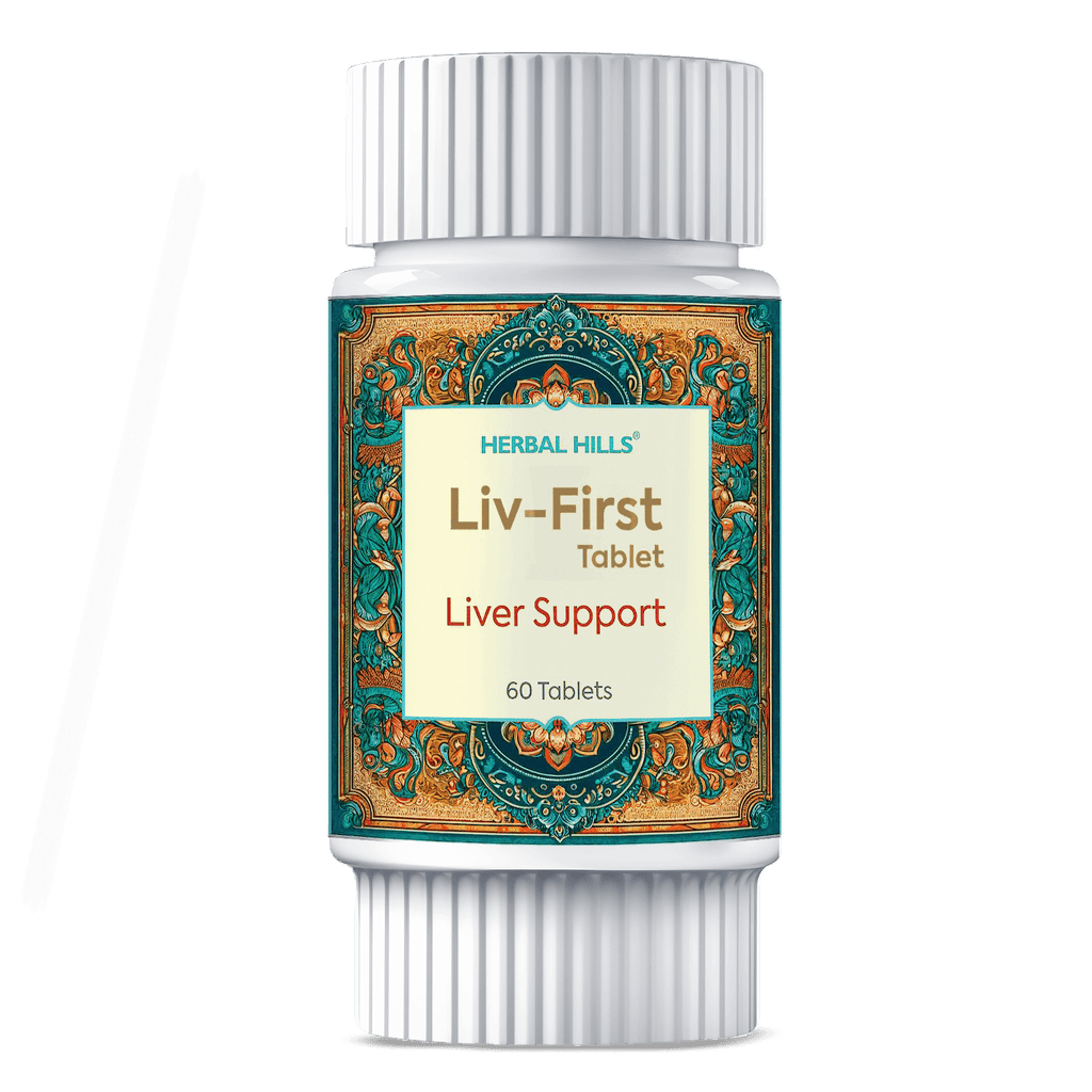Herbal Hills Liv - First Liver Support Tablets - Distacart