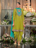 Anaita Green Embroidered Silk Stitched Dhoti Suit - Distacart