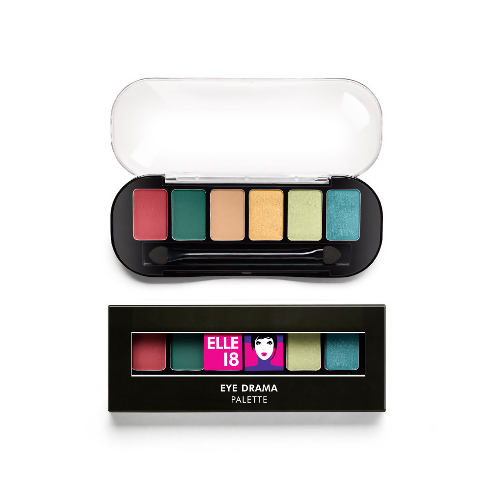 Elle 18 Eye Drama Palette - 01 Sassy