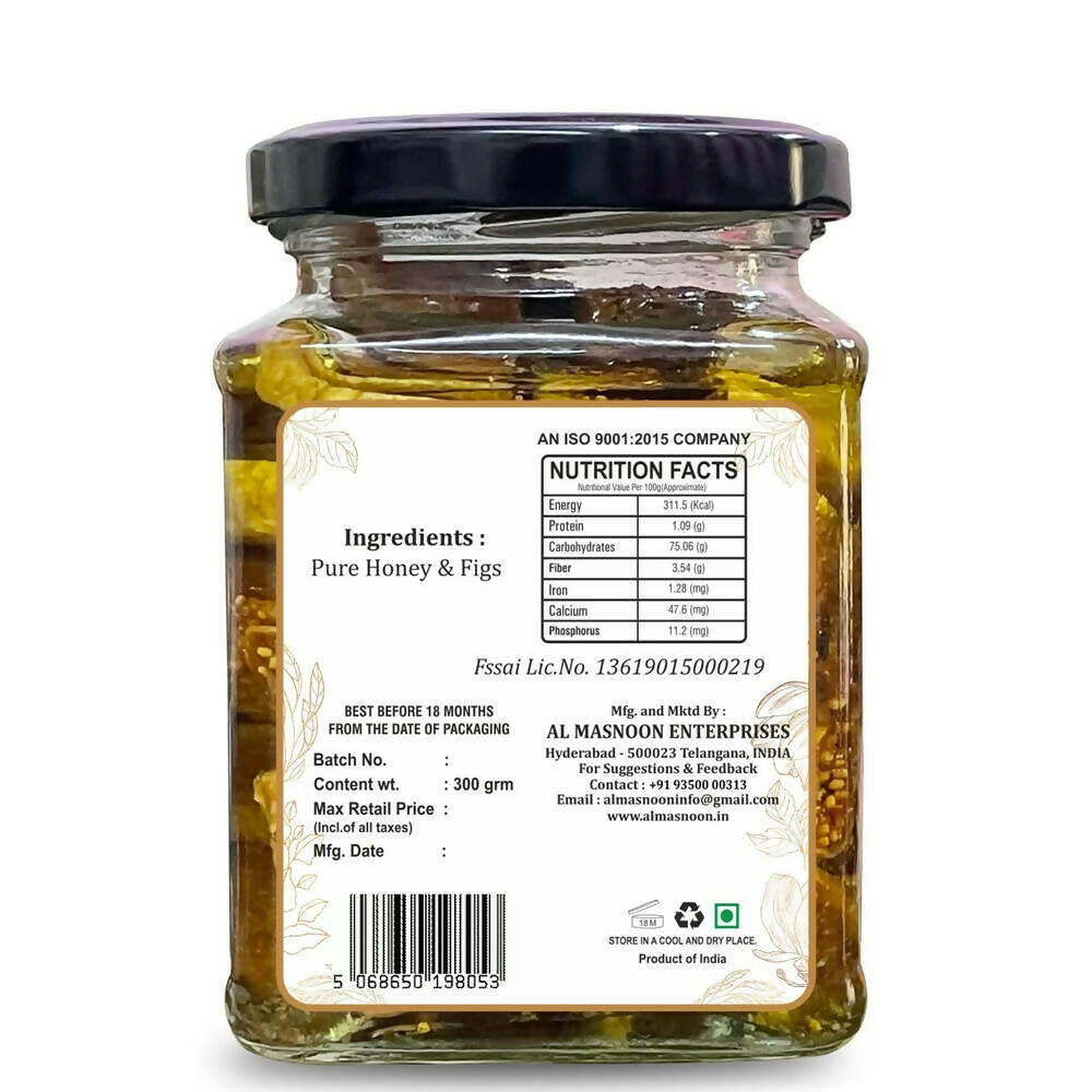 Al Masnoon Honey With Figs - Distacart