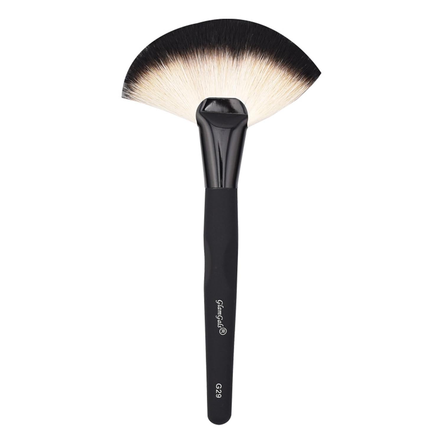 Glamgals Hollywood-U.S.A Black Fan Brush