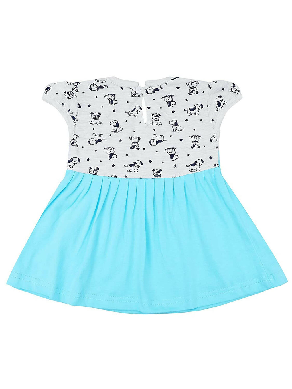 NammaBaby Baby Girl's A-Line Mini Frock Dress - Blue
