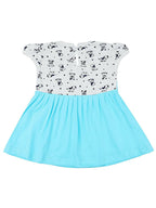NammaBaby Baby Girl's A-Line Mini Frock Dress - Blue