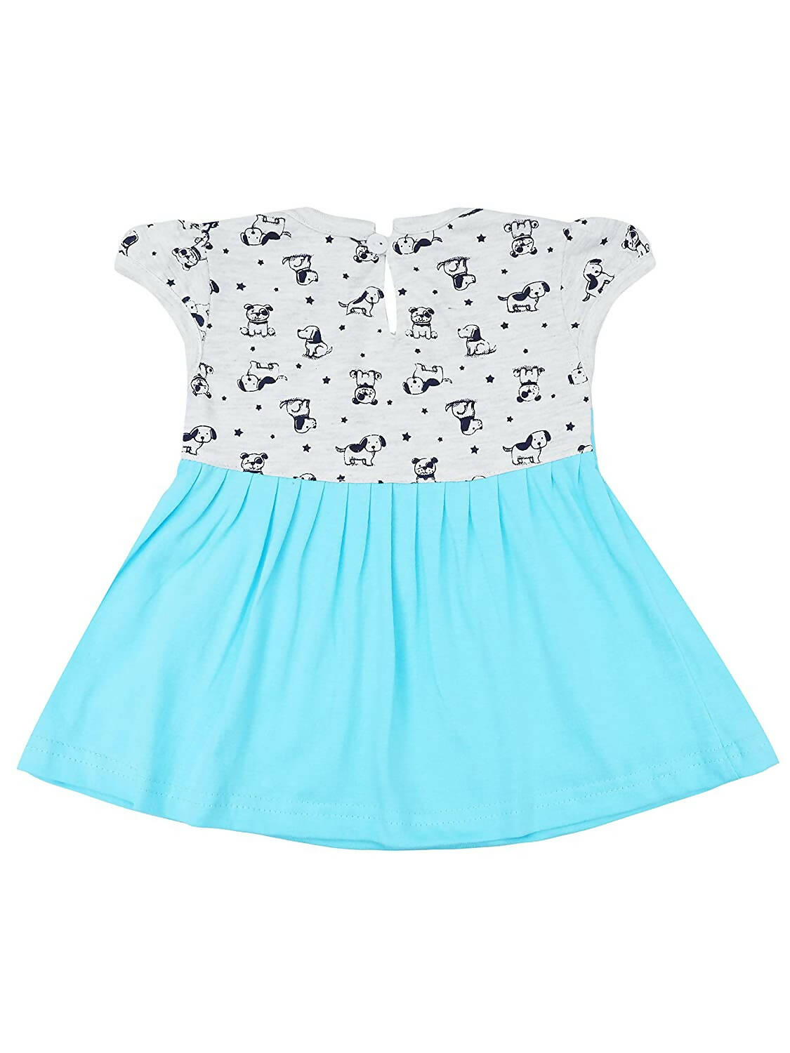 NammaBaby Baby Girl's A-Line Mini Frock Dress - Blue