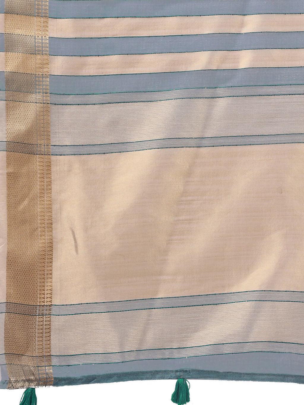 Shree Shyam Fashion Organza Sky Blue Saree - Distacart