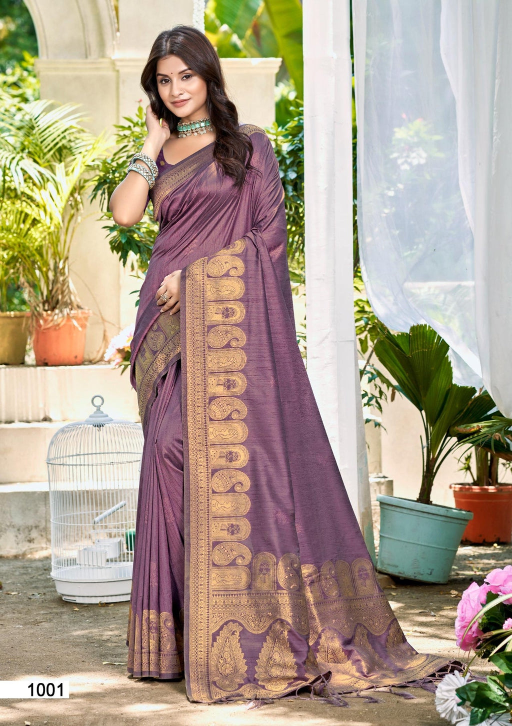 Sangam Prints Wine Assam Silk Woven Work Traditional Saree - Distacart