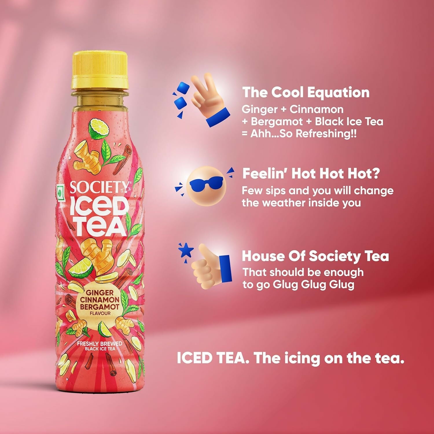 Society Ice Tea Bottle Assorted - Distacart