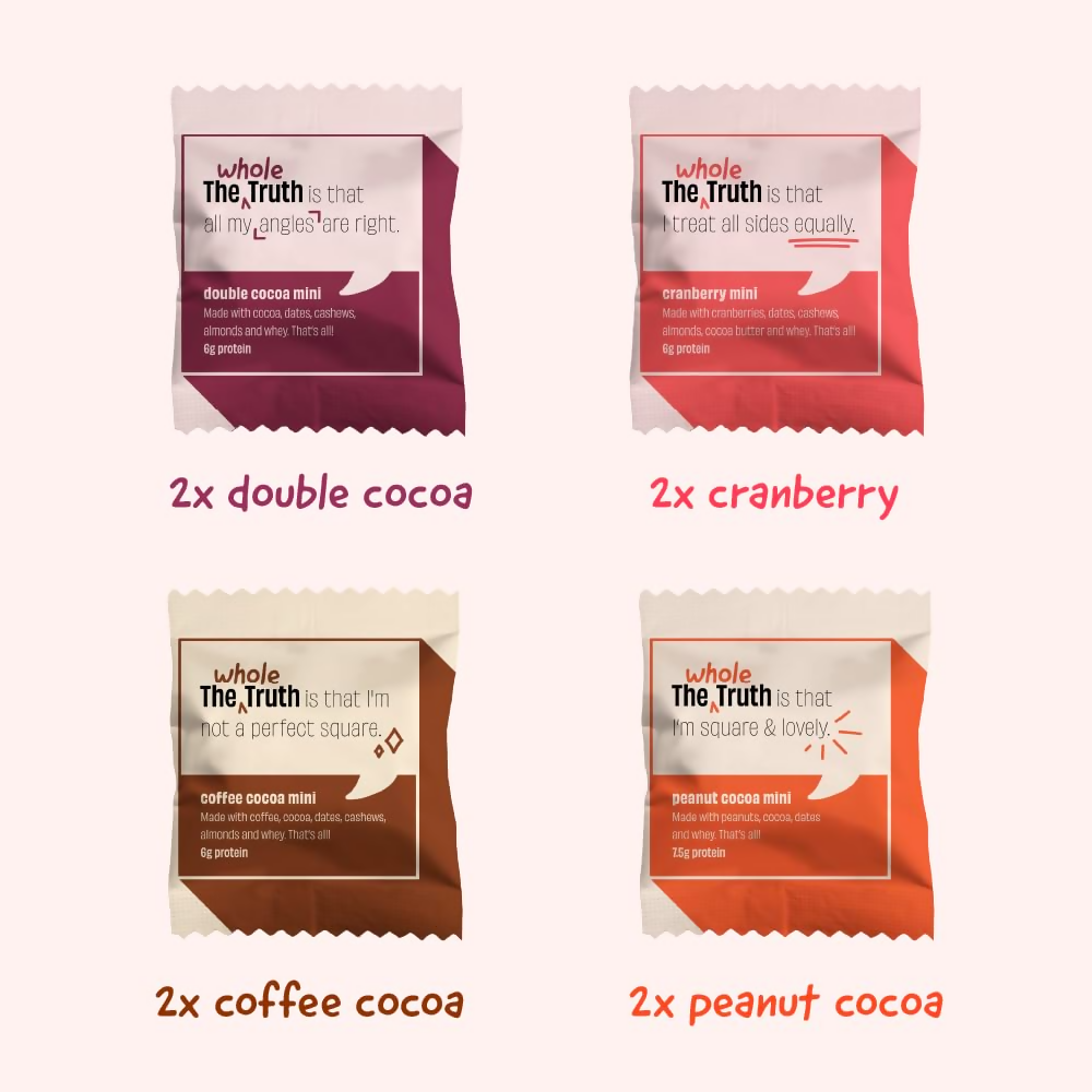 The Whole Truth Protein Bar Minis - All in One - Distacart