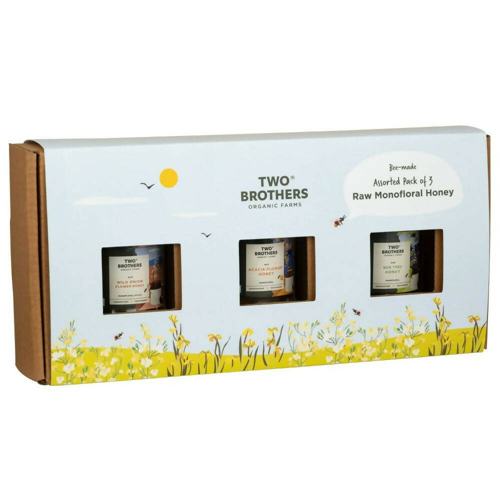 Two Brothers Organic Farms Assorted Honey Combo