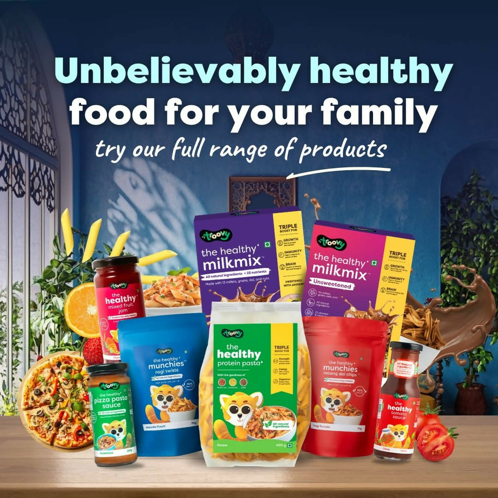 Troovy Millet Macaroni Pasta Protein & Iron rich