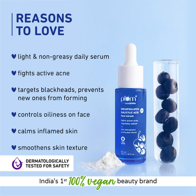 Plum 2% Encapsulated Salicylic Acid Face Serum - Distacart
