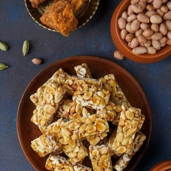Sweet Karam Coffee Peanut Chikki (Zero White Sugar) - Distacart