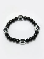 NVR Men & Women Evil Eye Beaded Adjustable Bracelet - Distacart