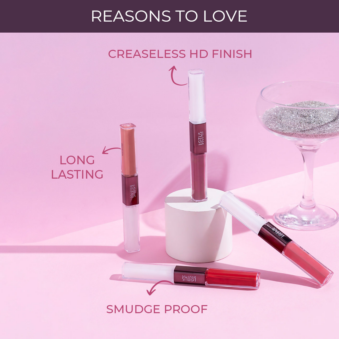 Lotus Make Up Proedit Prep And Swipe Lip Color - PL15-Tripple Berry