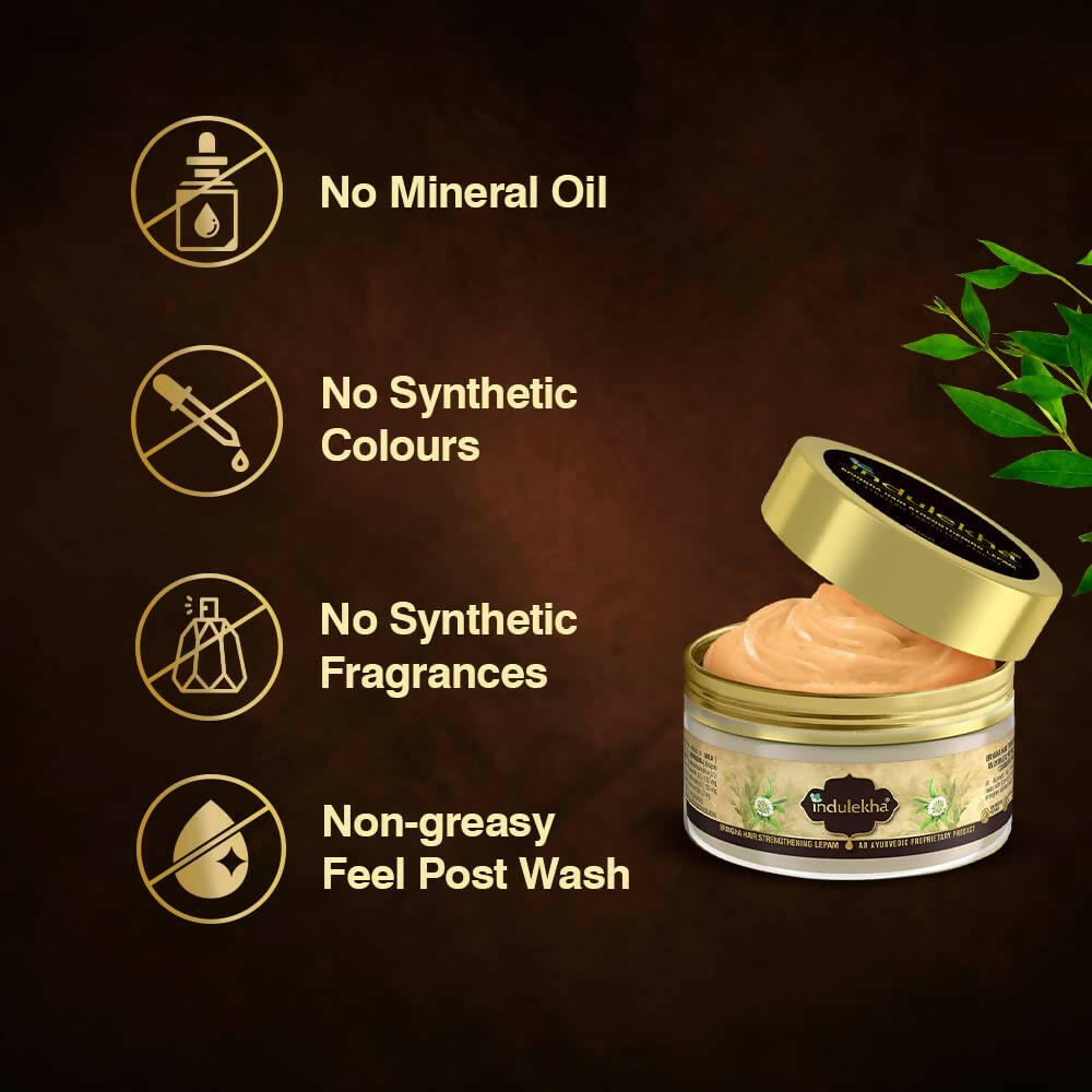 Indulekha Bringha Hair Mask For Reduces Hair Fall & Strengthens Hair