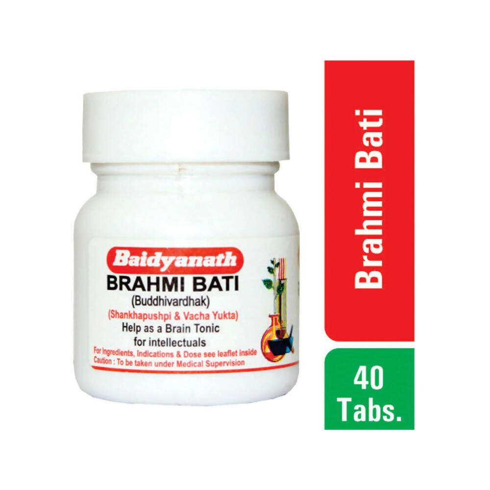Baidyanath Nagpur Brahmi Bati - Distacart