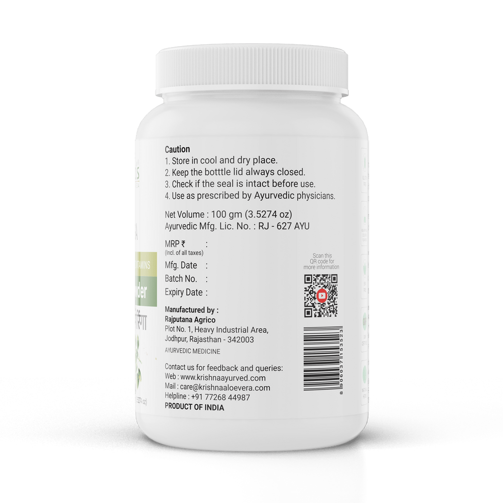 Krishna'S Herbal & Ayurveda Moringa Powder - Distacart