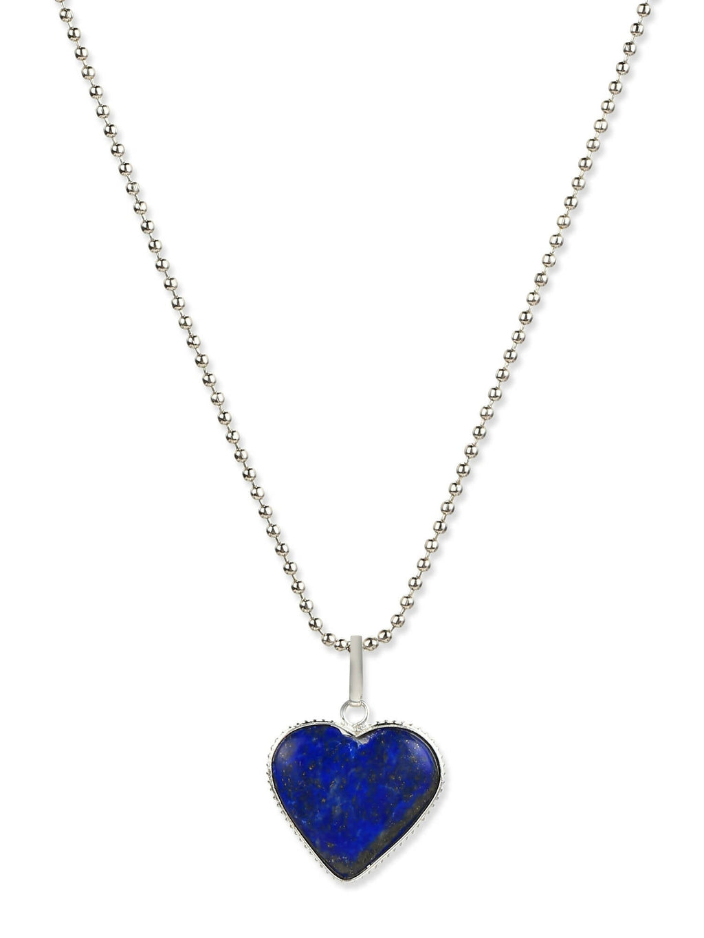 Women's Silver-Toned Blue Silver-Plated Handcrafted Chain - Ruby Raang - Distacart