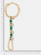 Ruby Raang Emerald Pearl Hand Harness - Distacart