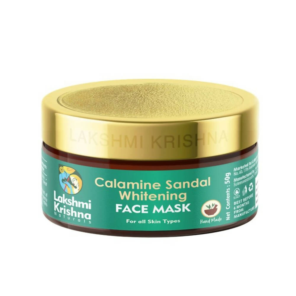 Lakshmi Krishna Naturals Calamine Sandal Whitening Face Mask