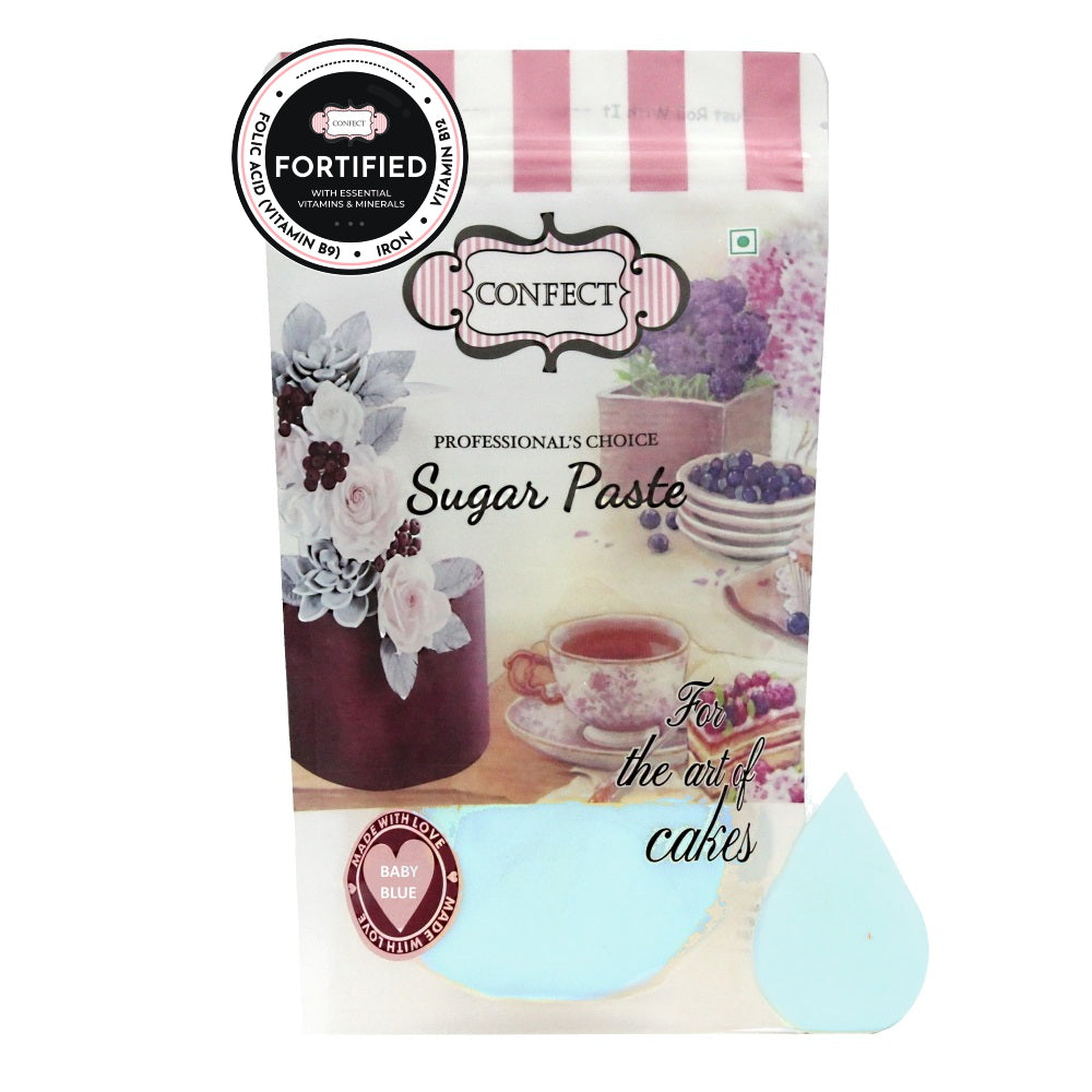 confect baby blue nutritional sugarpaste 1 kg