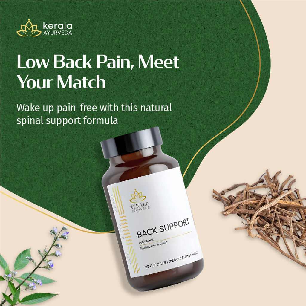 Kerala Ayurveda USA Back Support Capsules