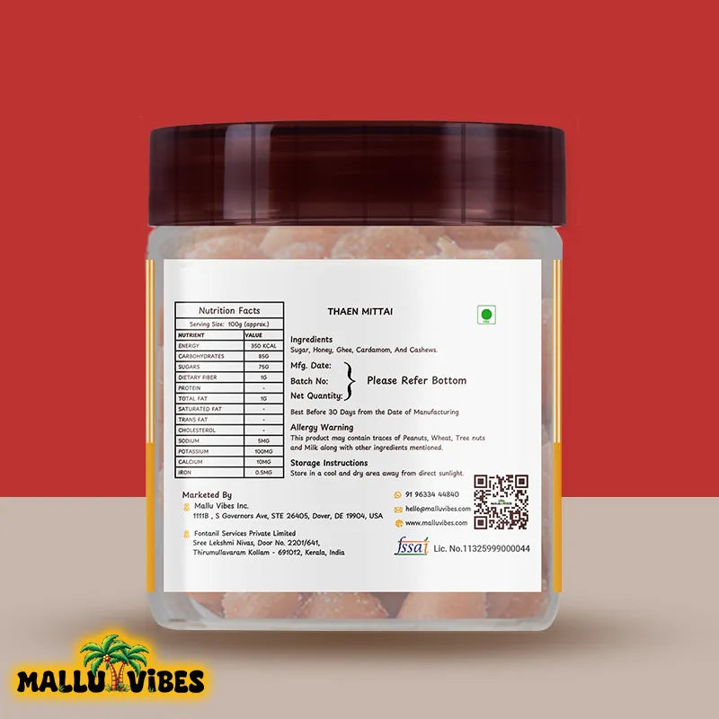 Mallu Vibes Thaen Mittai - Distacart