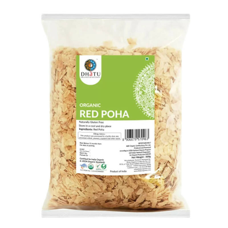 Dhatu Organics & Naturals Red Poha