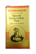 Baidyanath Basant / Vasant Kusumakar Ras with Gold and Pearl - Distacart